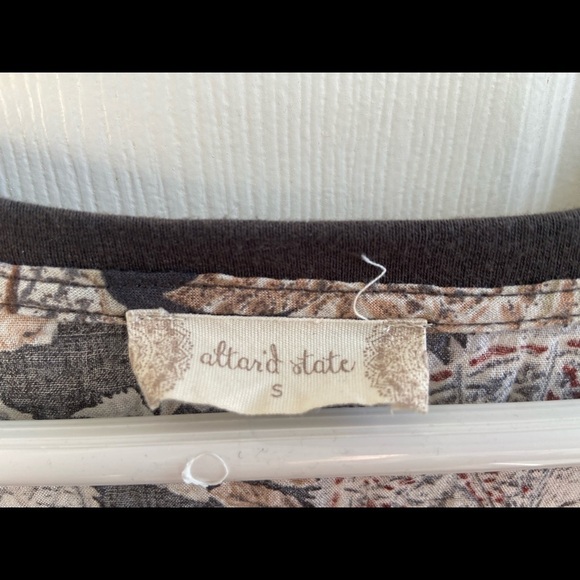 𝅺altar’d State Used Small  Smoky Grey Small Tunic - Picture 7 of 9